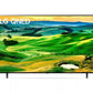 LG 75 Inch Class QNED80 AQA series LED 4K UHD Smart webOS 22 w/ ThinQ AI TV
