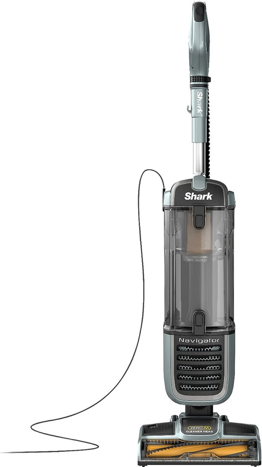 Shark Navigator Zero-M Self-Cleaning Brushroll Pet Pro (ZU62) Upright Vacuum, Pewter Grey Metallic (Renewed)