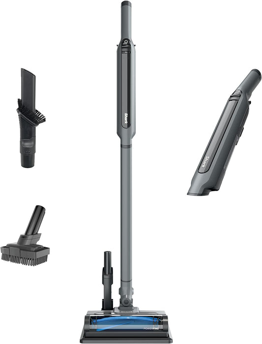 Shark WS642 WANDVAC System Pet 3-in-1 Ultra-Lightweight Powerful Cordless Stick & Handheld Vacuum Combo with Charging Dock, Duster Crevice Tool & Pet Multi-Tool, Grey (Renewed)