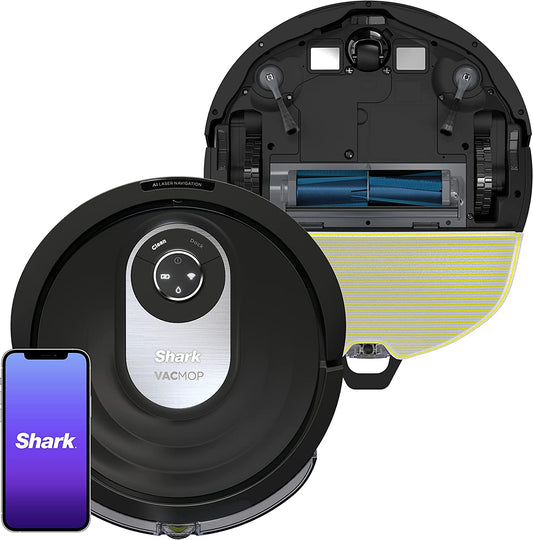Shark AI Robot VACMOP PRO w/ Sonic Mopping, AI Laser Vision, & WiFi - (renewed)